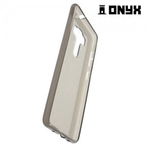 Тонкий силиконовый чехол для Asus Zenfone 3 Deluxe ZS570KL - Серый