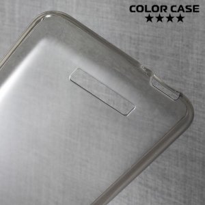 Тонкий силиконовый чехол для Asus ZenFone 3 Max ZC520TL - Серый