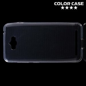 Тонкий силиконовый чехол для ASUS ZenFone Max ZC550KL - Прозрачный