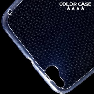 Тонкий силиконовый чехол для HTC One X9 - Прозрачный