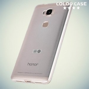 Силиконовый чехол для Huawei Honor 5X - Прозрачный