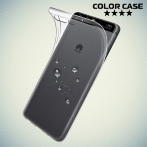 Тонкий силиконовый чехол для Huawei P10 - Прозрачный