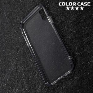 Тонкий силиконовый чехол для iPhone 8 - Серый