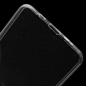 Тонкий силиконовый чехол для Samsung Galaxy A9 - Прозрачный