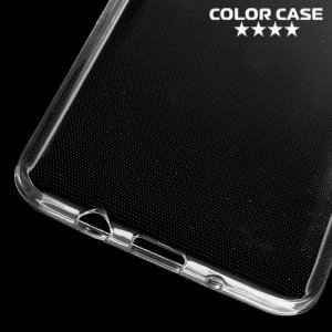 Тонкий силиконовый чехол для Samsung Galaxy On5 - Прозрачный