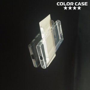 Тонкий силиконовый чехол для Sony Xperia X Compact - Прозрачный