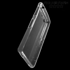 Тонкий силиконовый чехол для Sony Xperia Z3 Compact D5803 - Прозрачный