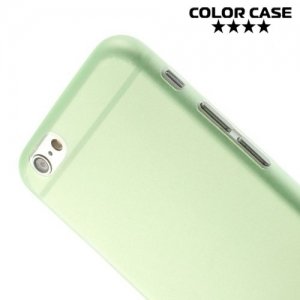 Ультратонкий кейс чехол для iPhone 6S / 6-Зеленый
