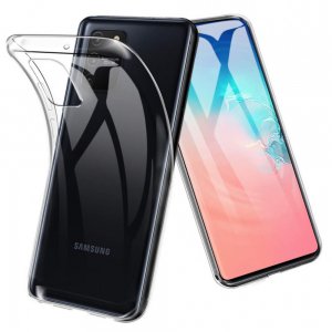 Ультратонкий прозрачный силиконовый чехол для Galaxy S10 Lite