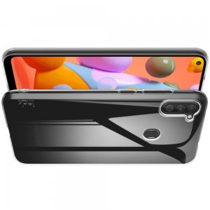 Ультратонкий прозрачный силиконовый чехол для Samsung Galaxy A11