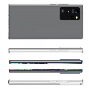 Ультратонкий прозрачный силиконовый чехол для Samsung Galaxy Note 20 Ultra