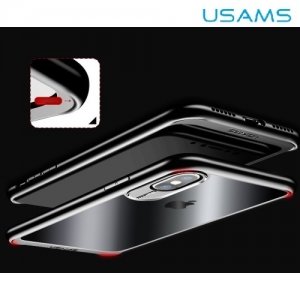USAMS Miya Series силиконовый чехол для iPhone Xs / X - Прозрачный