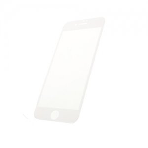 Закаленное 3D защитное стекло на весь экран с рамкой для iPhone 8/7 - Белый