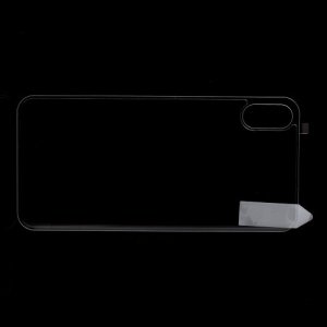 Закаленное защитное 3D стекло на заднюю панель для iPhone X