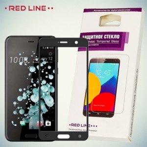 Защитное стекло для HTC U Play - Черное Red Line
