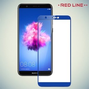 Защитное стекло для Huawei P Smart - Синее Red Line